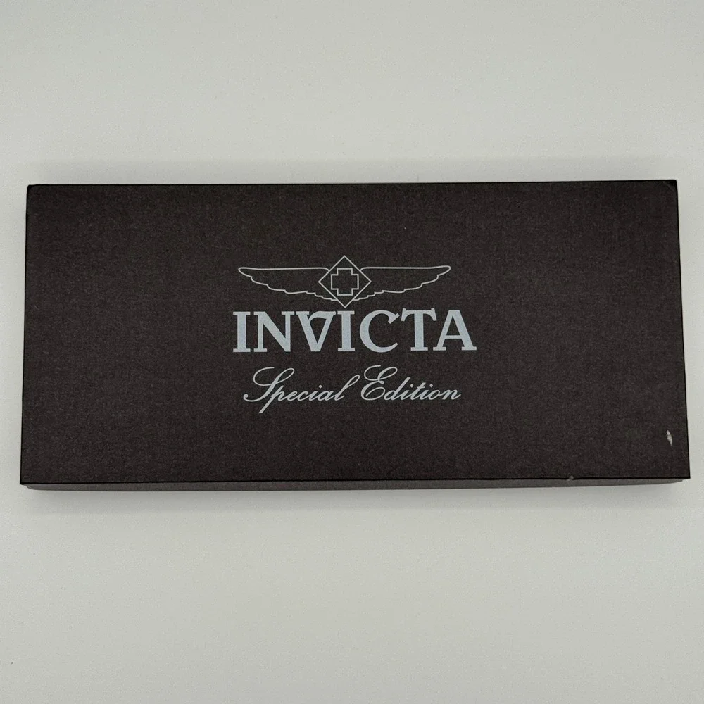 Invicta Special Edition Gold Tone Watch with‎ Interchangeable Leather Straps